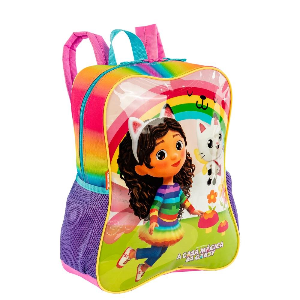 Mochila Grande Gabby Fadas - Colorido Multicores 3