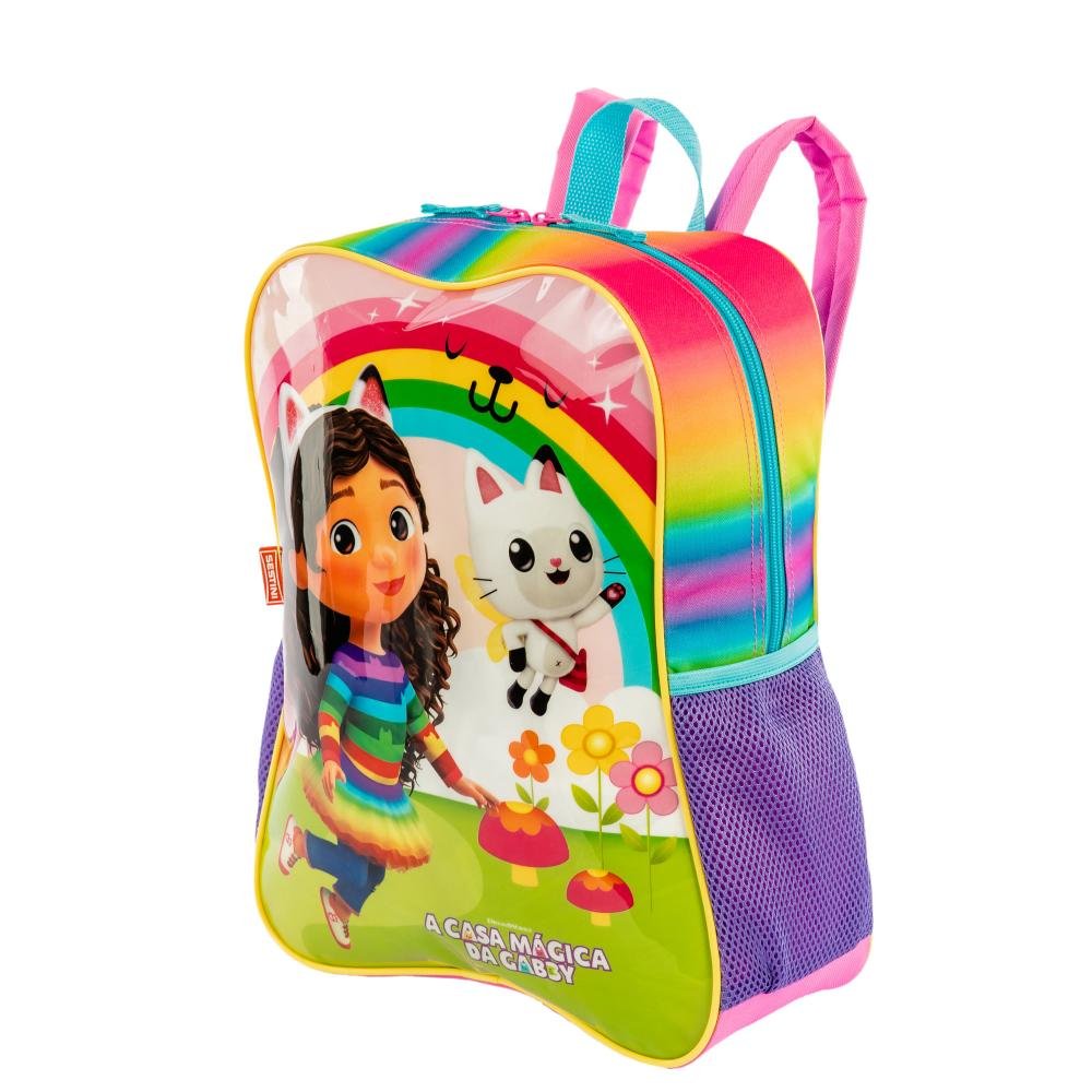 Mochila Grande Gabby Fadas - Colorido Multicores 4