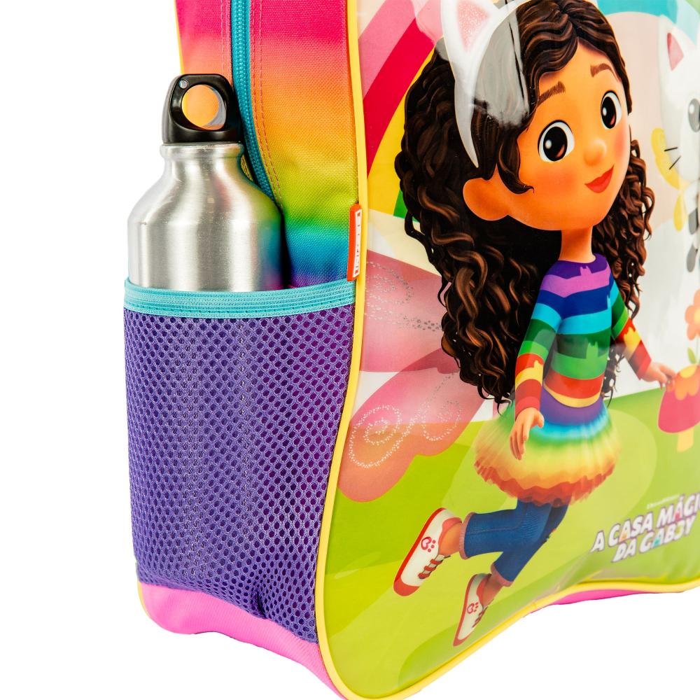 Mochila Grande Gabby Fadas - Colorido Multicores 6