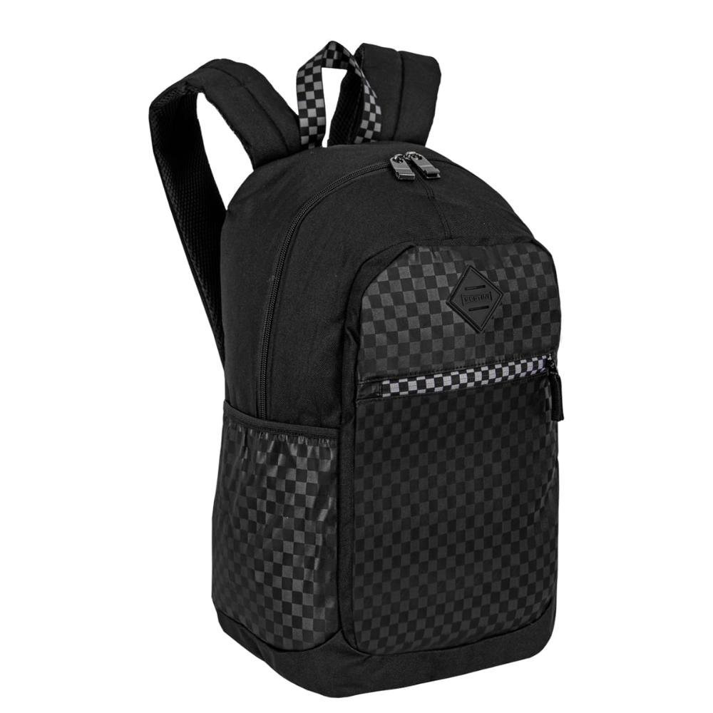 Mochila Sestini Magic - Nailon Xadrez Preto Preto 5