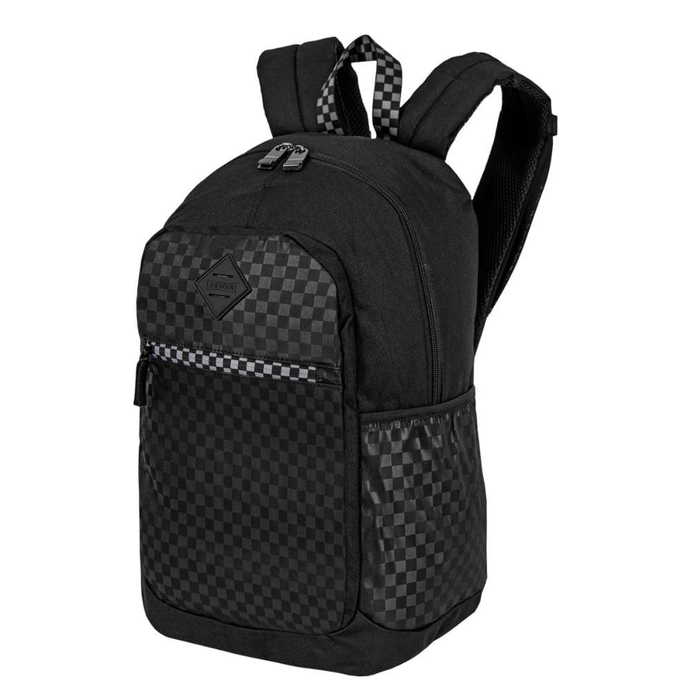 Mochila Sestini Magic - Nailon Xadrez Preto Preto 6