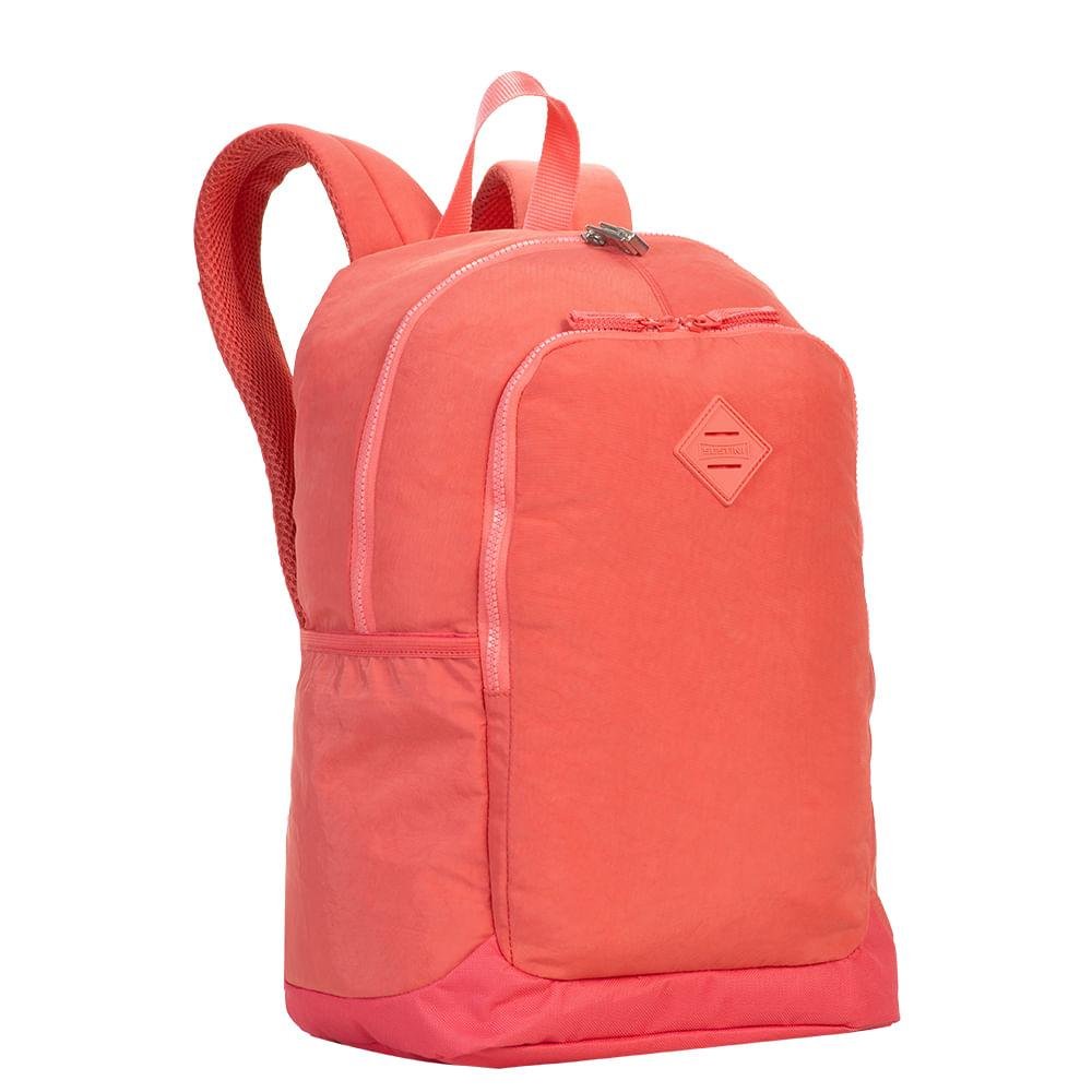 Mochila Sestini Magic Crinkle - Apricot Laranja 3