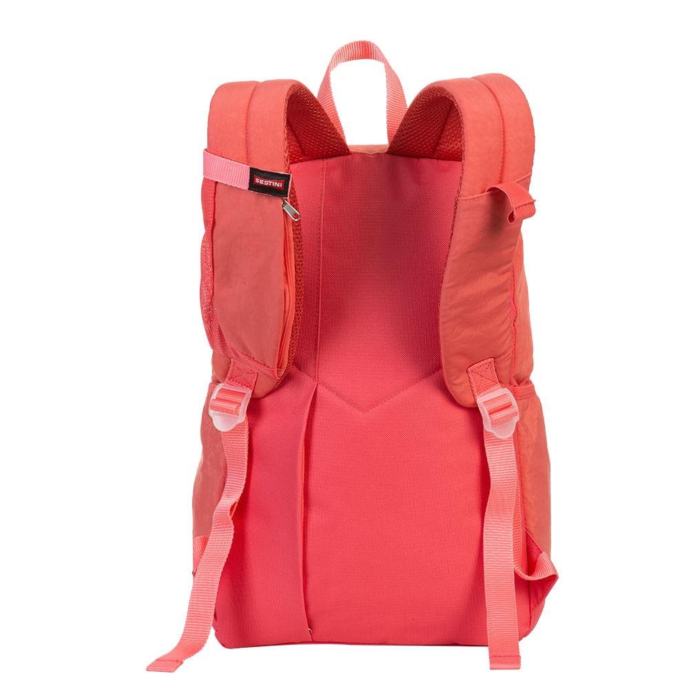 Mochila Sestini Magic Crinkle - Apricot Laranja 4