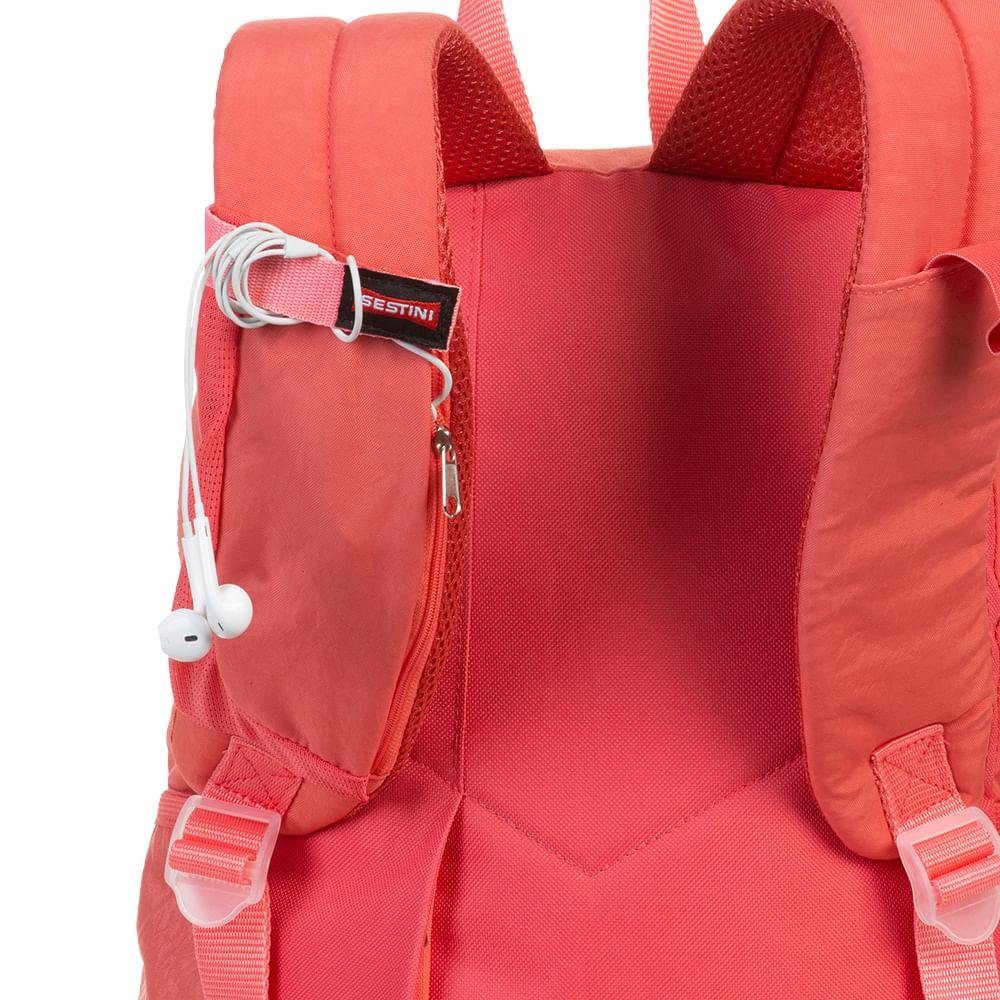 Mochila Sestini Magic Crinkle - Apricot Laranja 7