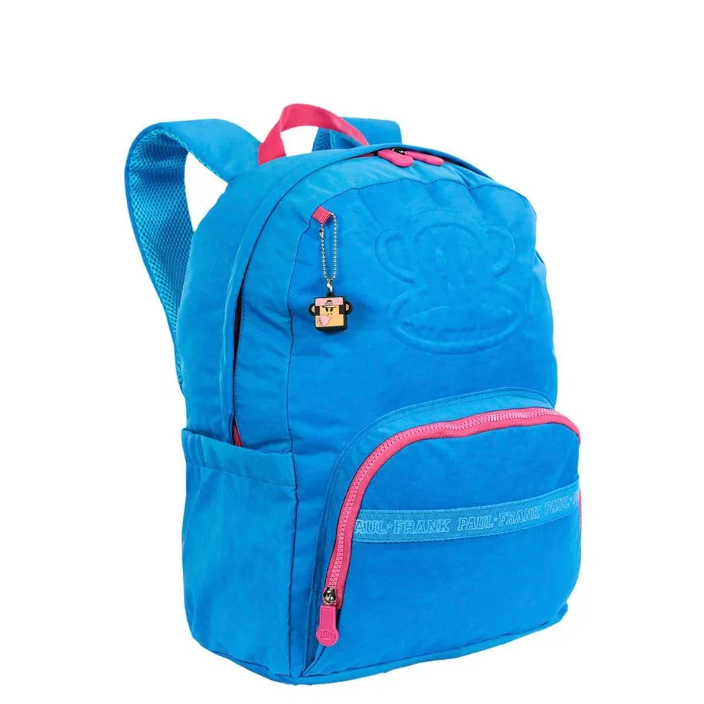 Mochila Grande Paul Frank Classics Azul - Aquamarine Azul 2