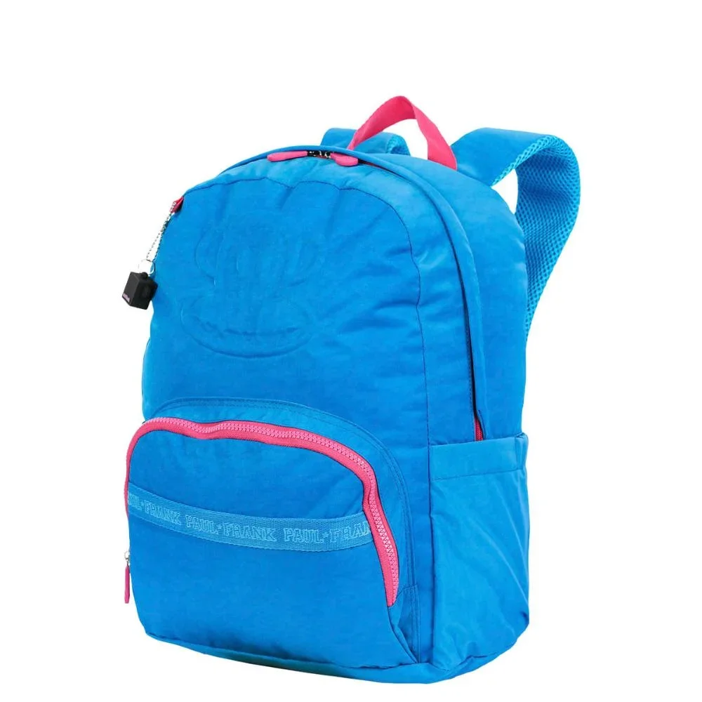 Mochila Grande Paul Frank Classics Azul - Aquamarine Azul 3