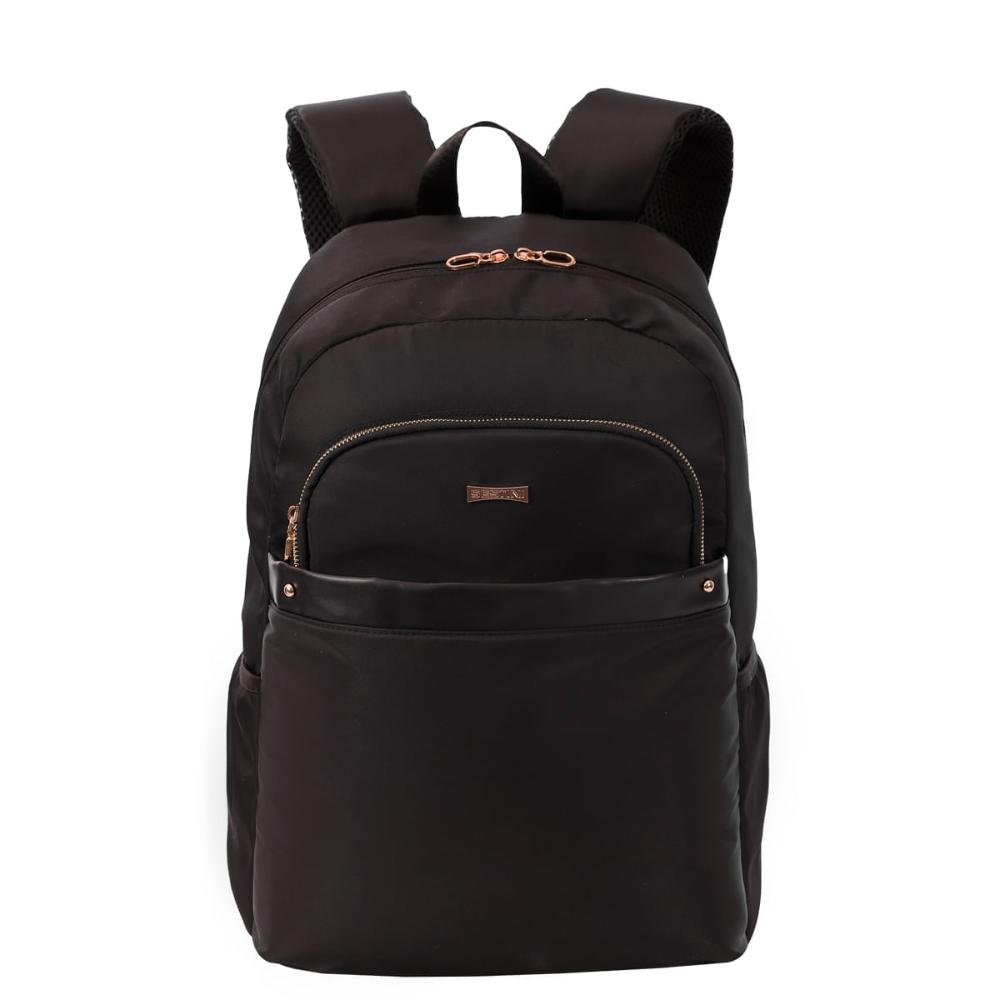 Mochila Grande Notebook 15 Sestini Liv II - Preto Preto 1