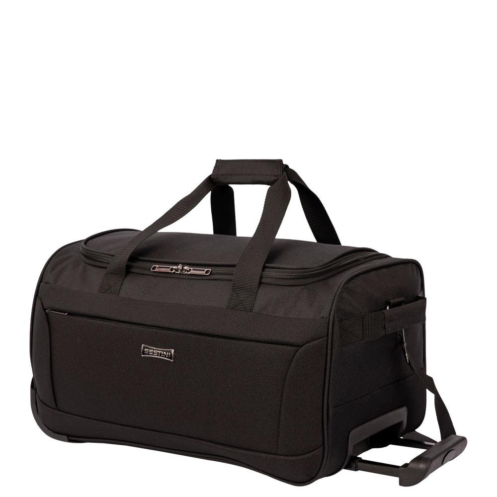 Sacola com Carrinho Média Ultralight 5T Plus - Preto Preto 3