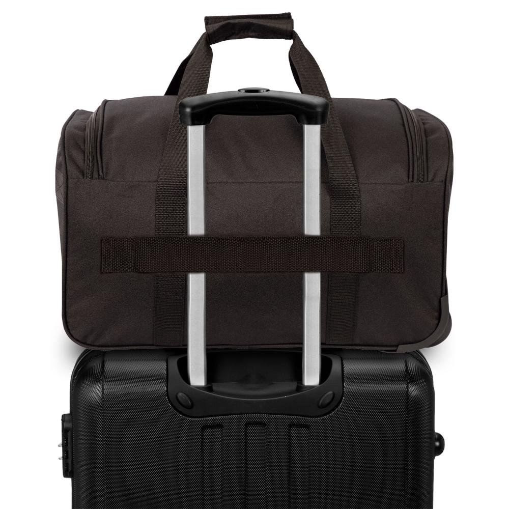 Sacola com Carrinho Média Ultralight 5T Plus - Preto Preto 10