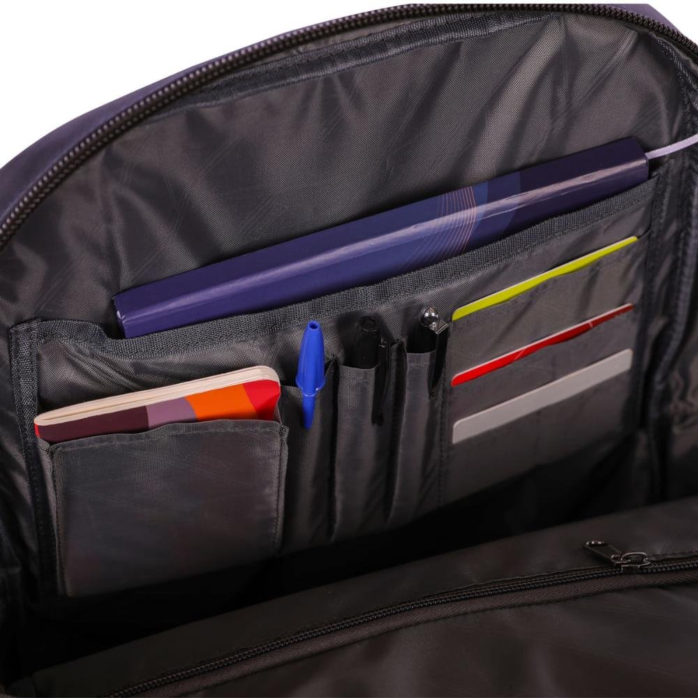 Mochila Grande 2 Compartimentos Notebook 15 Sestini Prime - Azul Azul 12