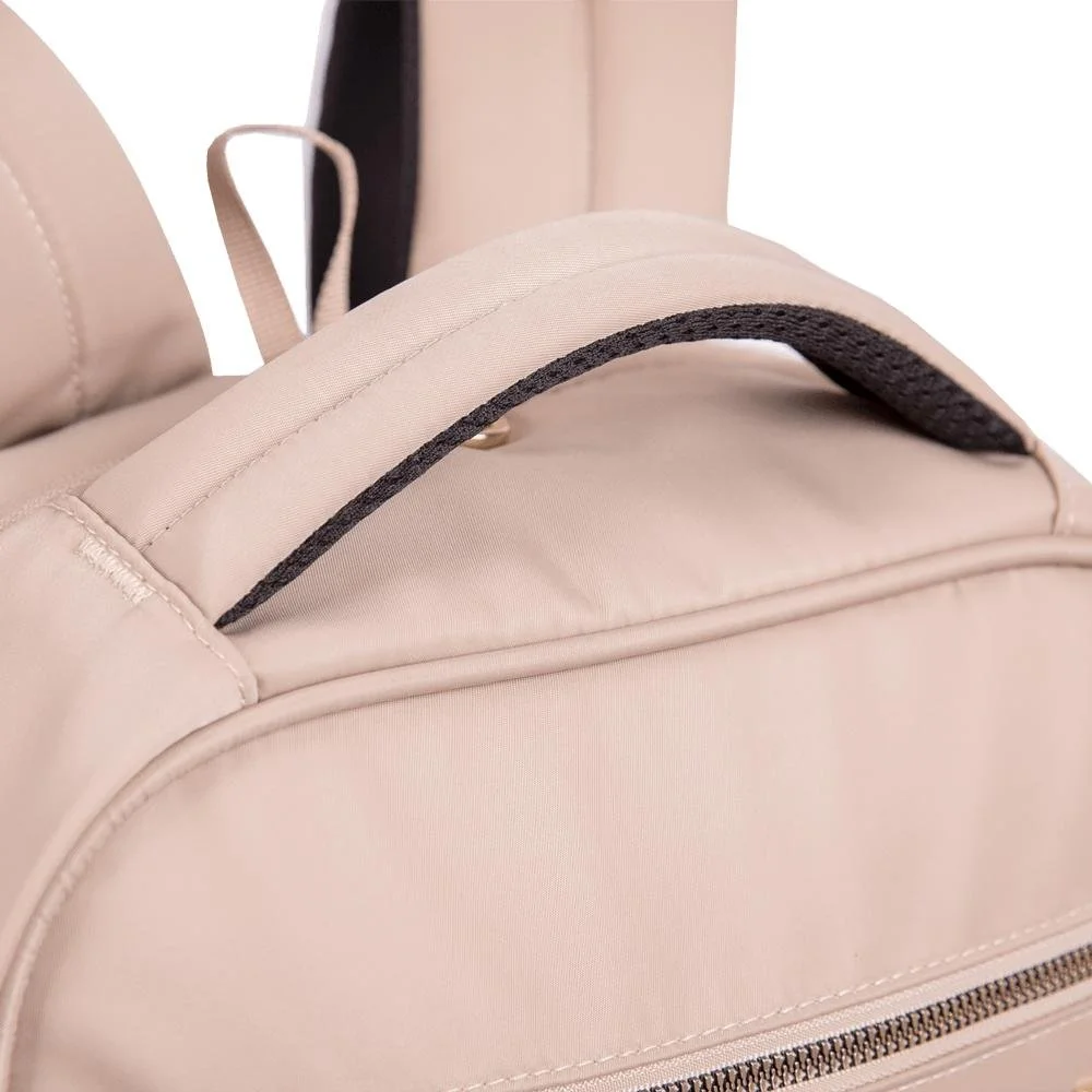 Mochila Grande Slim Notebook 15 Sestini Elegance - Nude Bege 9