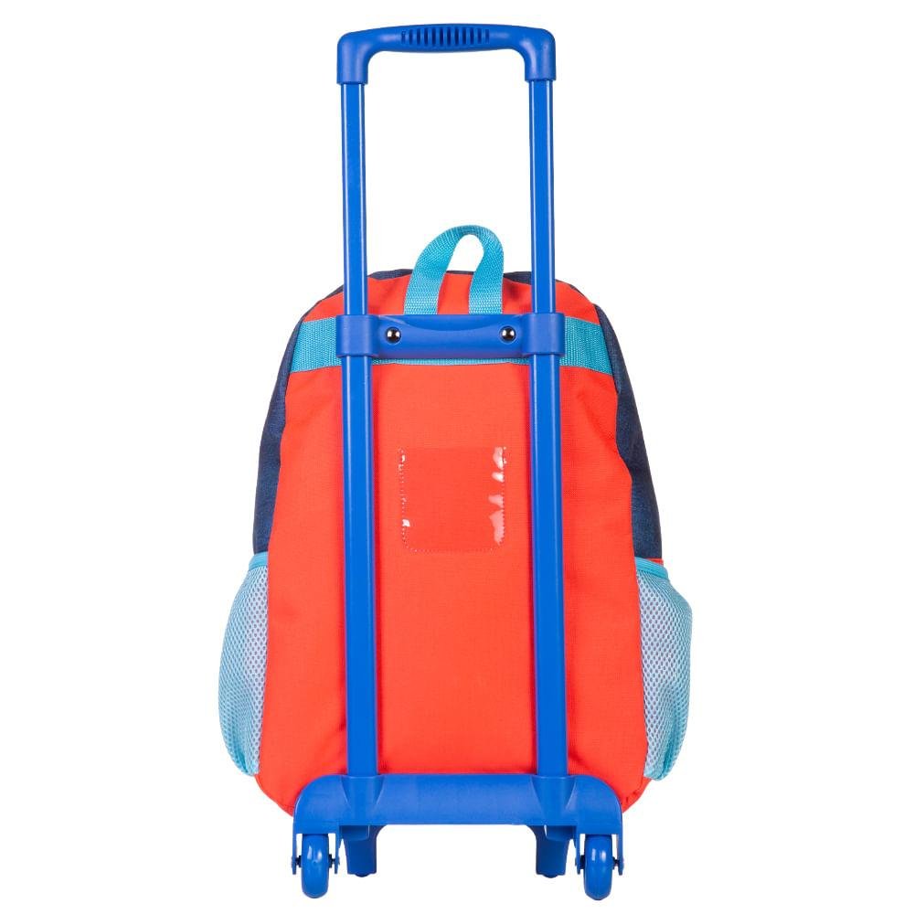 Mochilete Grande Sestini Coral - Colorido Multicores 4