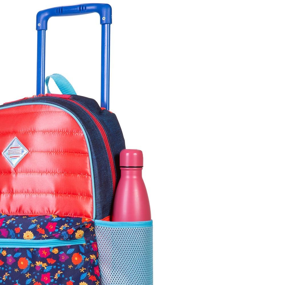 Mochilete Grande Sestini Coral - Colorido Multicores 5