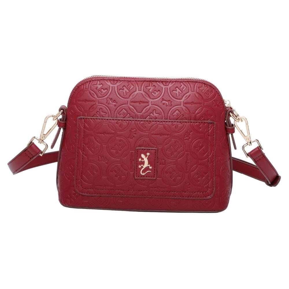 Cross Bag Pequena Fellipe Krein Aw23 FK565 - Vinho Vinho 3