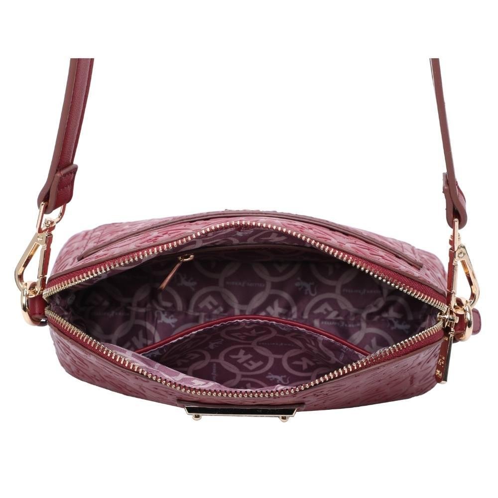 Cross Bag Pequena Fellipe Krein Aw23 FK565 - Vinho Vinho 4