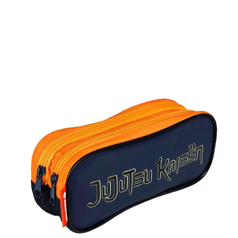 Estojo 2 Compartimentos Jujutsu Plus Tokyo - Colorido Azul 2