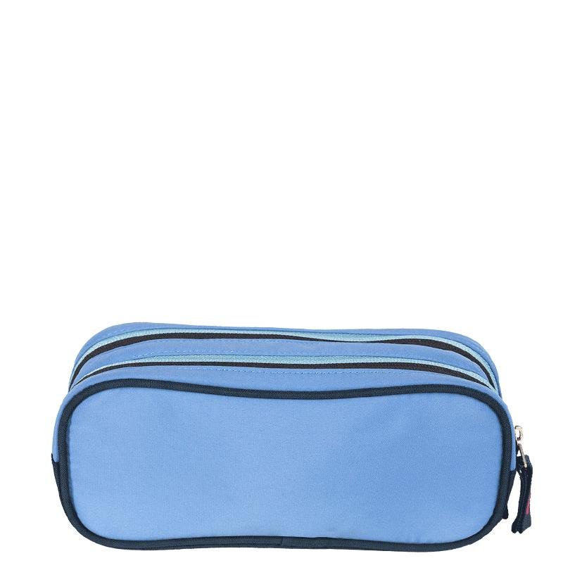 Estojo 2 Compartimentos Paul Frank Casual Patches - Azul Azul 4