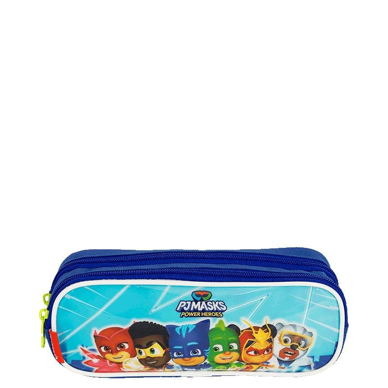 Estojo 2 Compartimentos PJ Masks Power Heroes - Colorido