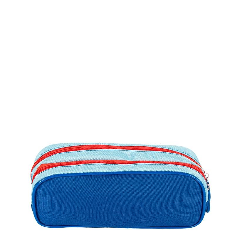 Estojo 2 Compartimentos Sestini Kids Dog 4 - Colorido Azul 4