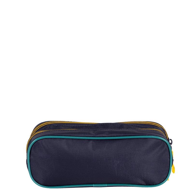 Estojo 2 Compartimentos Sestini Plus Dino - Colorido Preto 4