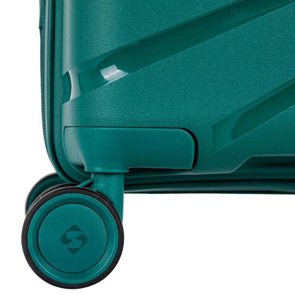 Mala de Viagem Bordo com Rodas 360° PP Supreme - Verde Verde 5