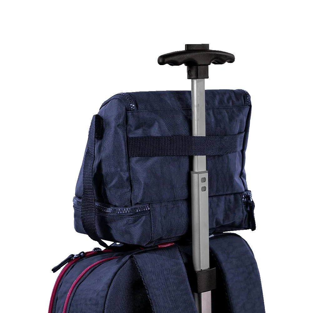 Lancheira 2 Compartimentos Sestini Lunch Crinkle 2 - Azul Azul 5