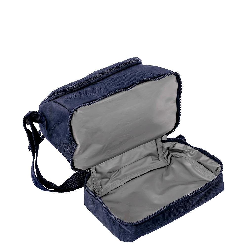 Lancheira 2 Compartimentos Sestini Lunch Crinkle 2 - Azul Azul 7