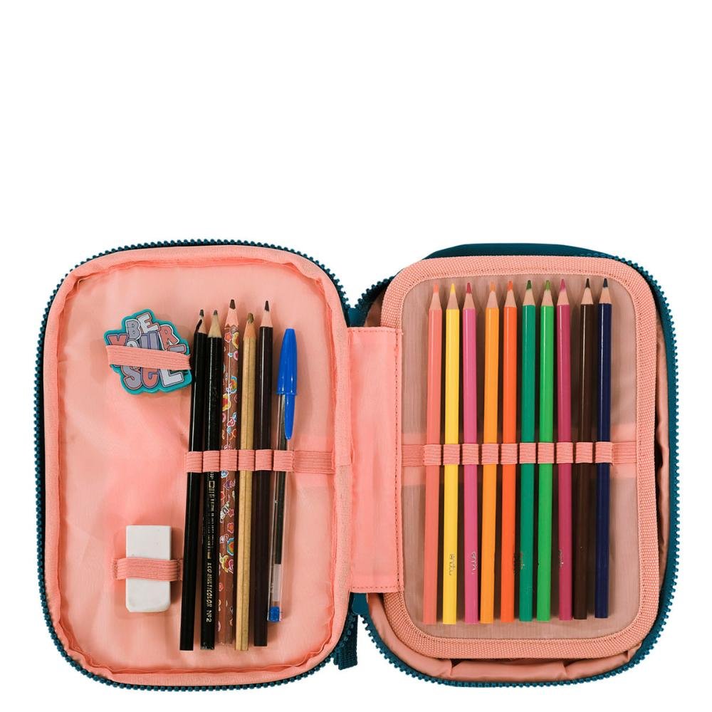 Estojo Box Especial Crinkle Verde - Petróleo Azul 2