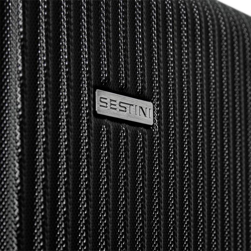 Mala de Viagem Grande com Rodas 360º Classy 2 - Preto Preto 10