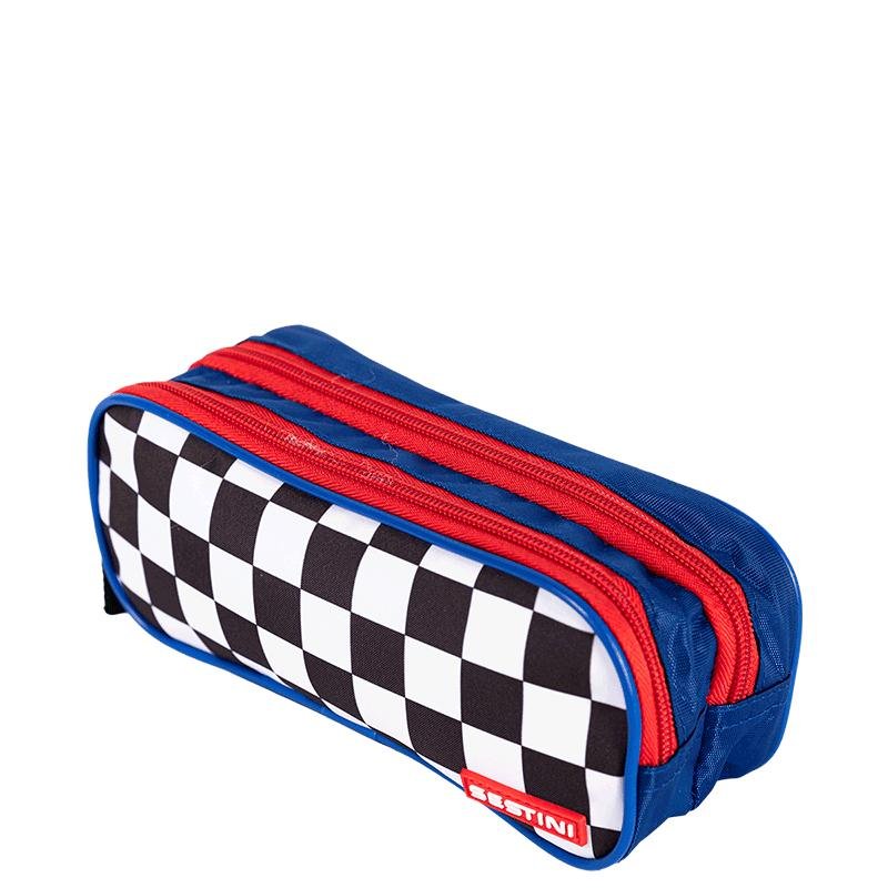 Estojo 2 Compartimentos Sestini Racing - Colorido Multicores 3