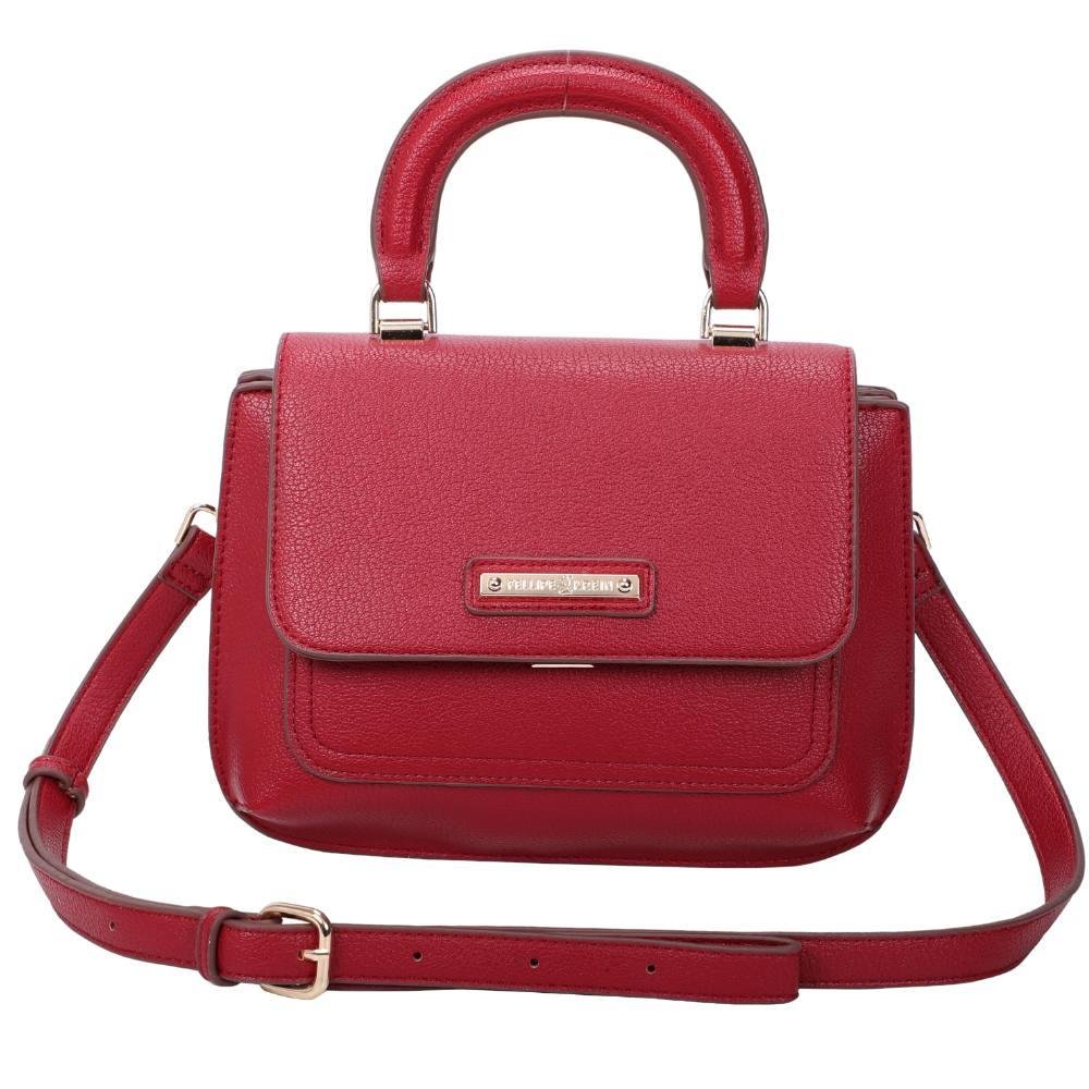 Cross Bag Pequena 3 Compartimentos Fellipe Krein Aw23 Transversal FK562 - Vinho Vermelho 2