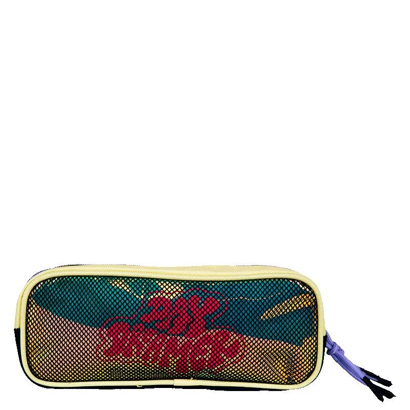 Estojo 2 Compartimentos Capricho Candy Popcorn - Amarelo Amarelo 4