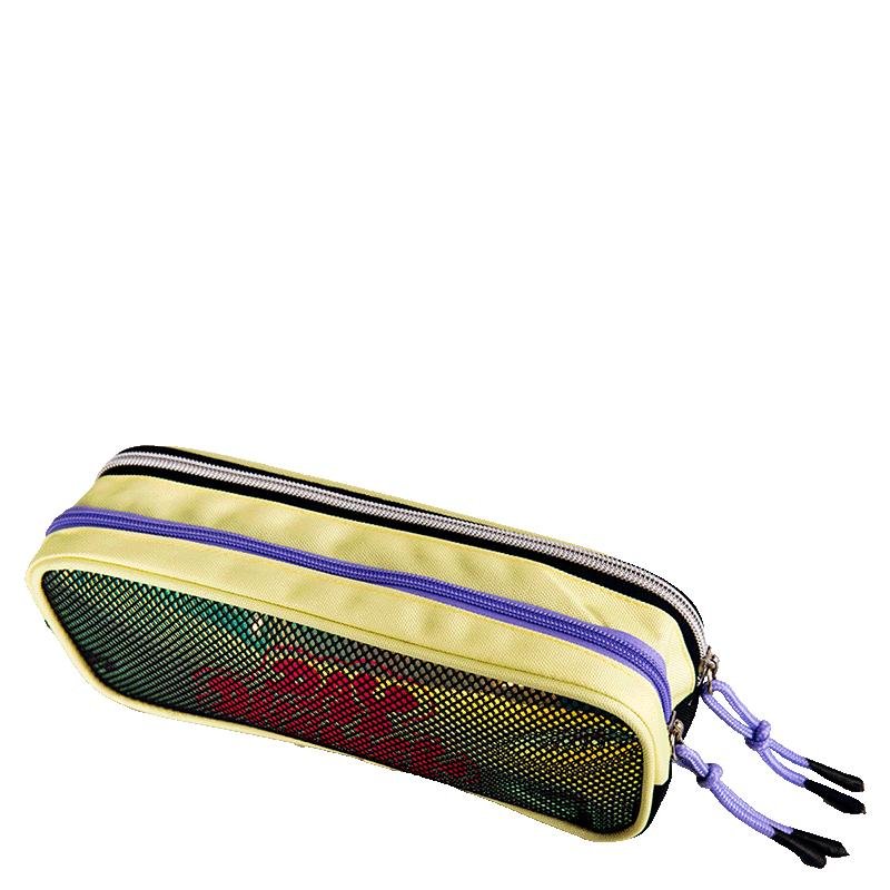 Estojo 2 Compartimentos Capricho Candy Popcorn - Amarelo Amarelo 5