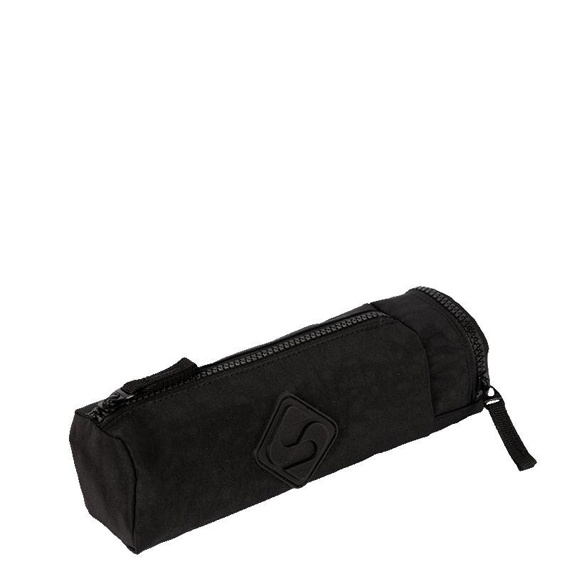 Estojo com Bolso Crinkle 2 - Preto Preto 2