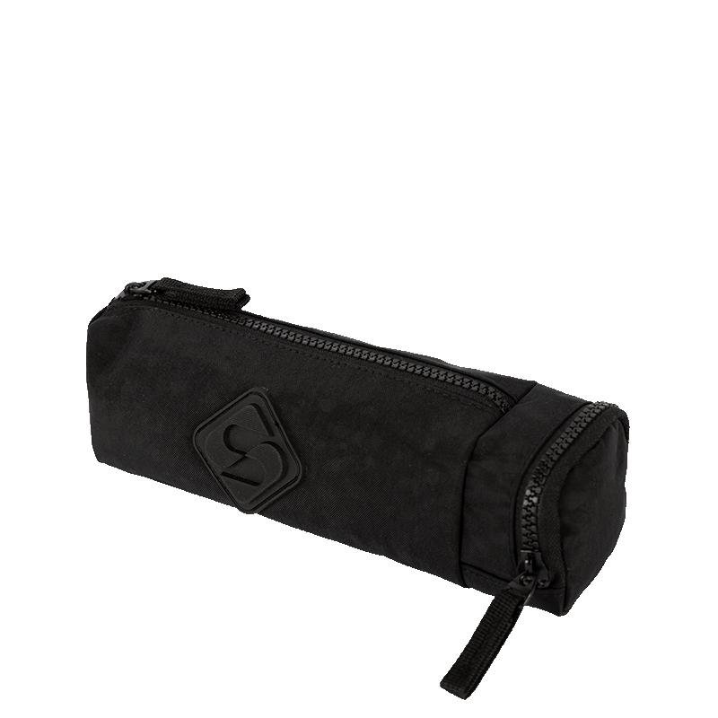 Estojo com Bolso Crinkle 2 - Preto Preto 3