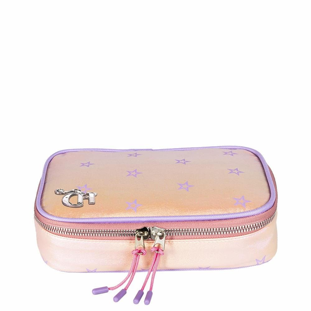 Estojo Box Especial Capricho Estrela Rainbow - Rosa e Lilás