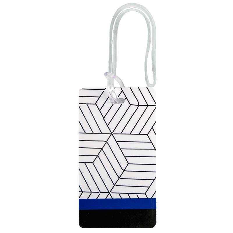 Identificador de Bagagem Colorido - Geométrico