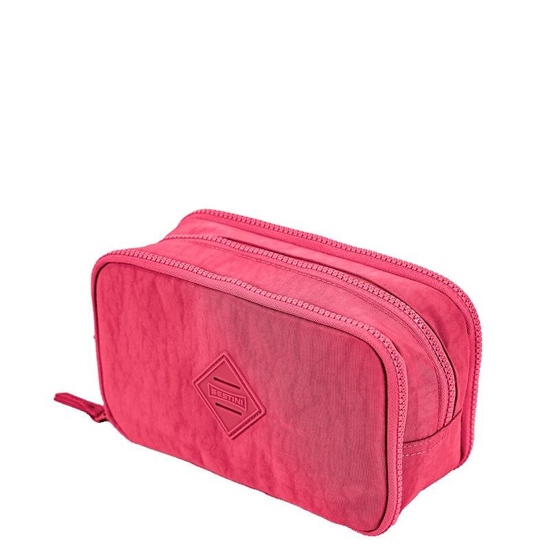 Estojo Box Especial 3 Compartimentos Crinkle Rosa - Pink Rosa 3