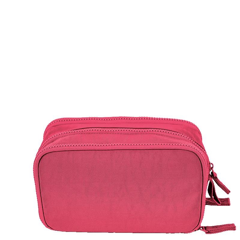 Estojo Box Especial 3 Compartimentos Crinkle Rosa - Pink Rosa 4