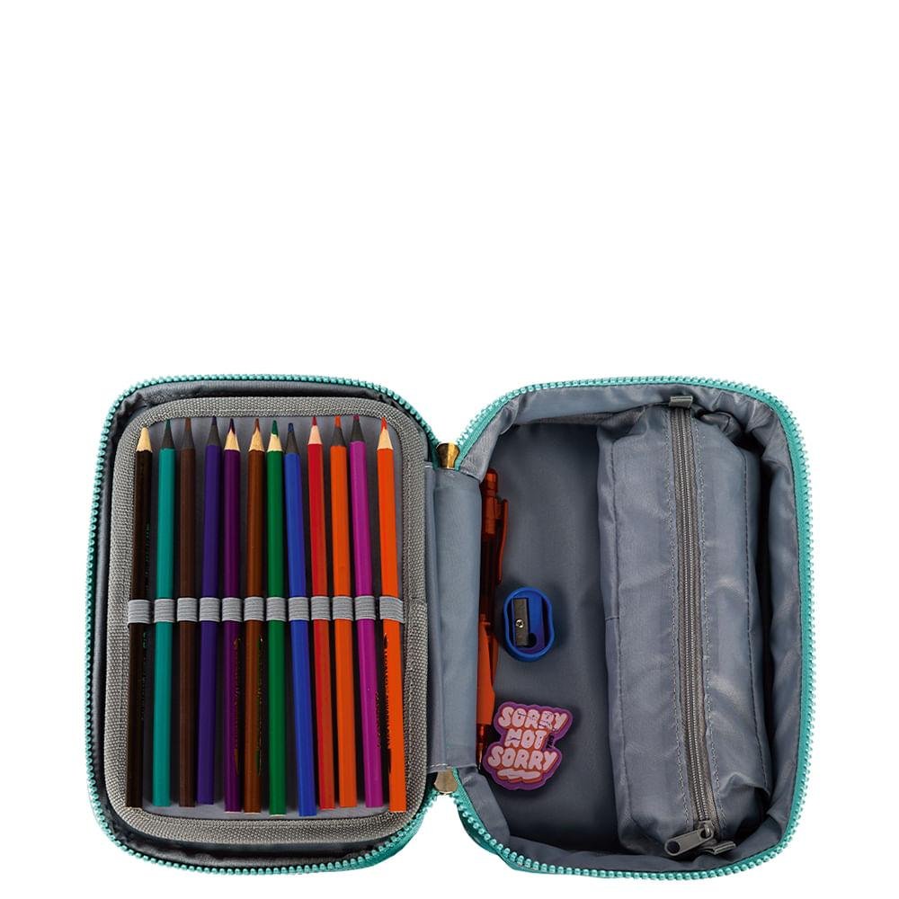 Estojo Box Especial Paul Frank Styles - Verde Verde 6