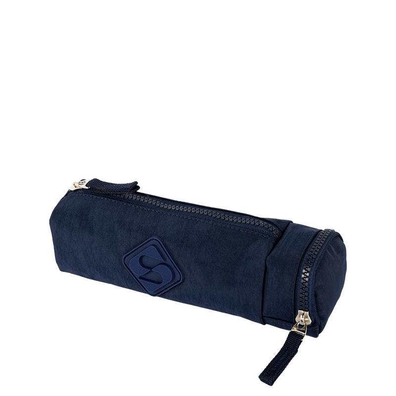 Estojo com Bolso Crinkle 2 - Azul Azul 3
