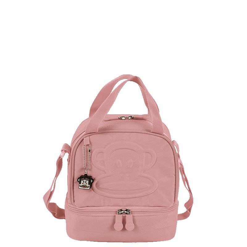 Lancheira 2 Compartimentos Paul Frank Classics - Rosa