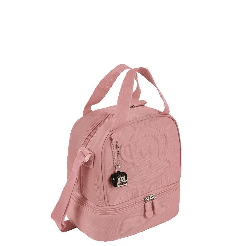 Lancheira 2 Compartimentos Paul Frank Classics - Rosa Rosa 2