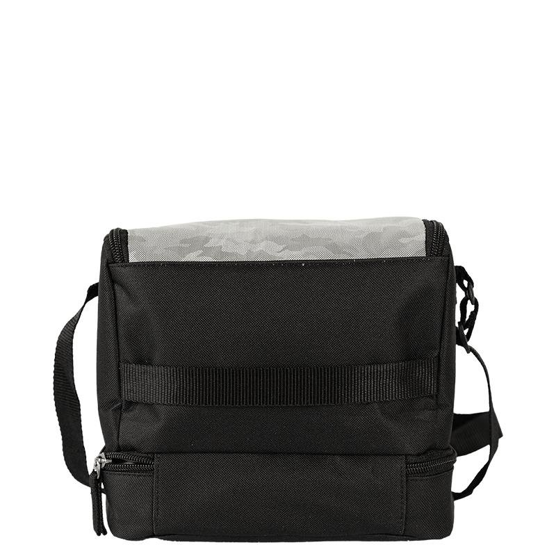 Lancheira 2 Compartimentos Sestini Lunch Tactical Snow - Preto e Cinza Cinza/Preto 4