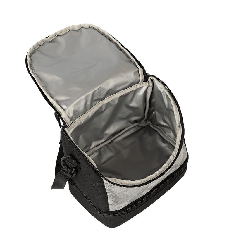 Lancheira 2 Compartimentos Sestini Lunch Tactical Snow - Preto e Cinza Cinza/Preto 5