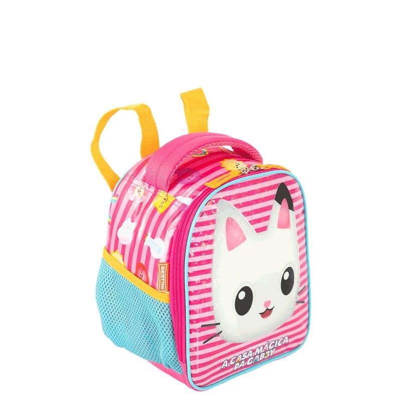 Lancheira Grande Gabby Friendship - Colorido Rosa 2