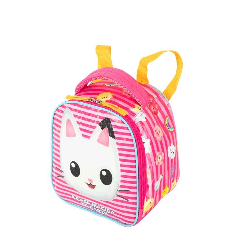 Lancheira Grande Gabby Friendship - Colorido Rosa 3