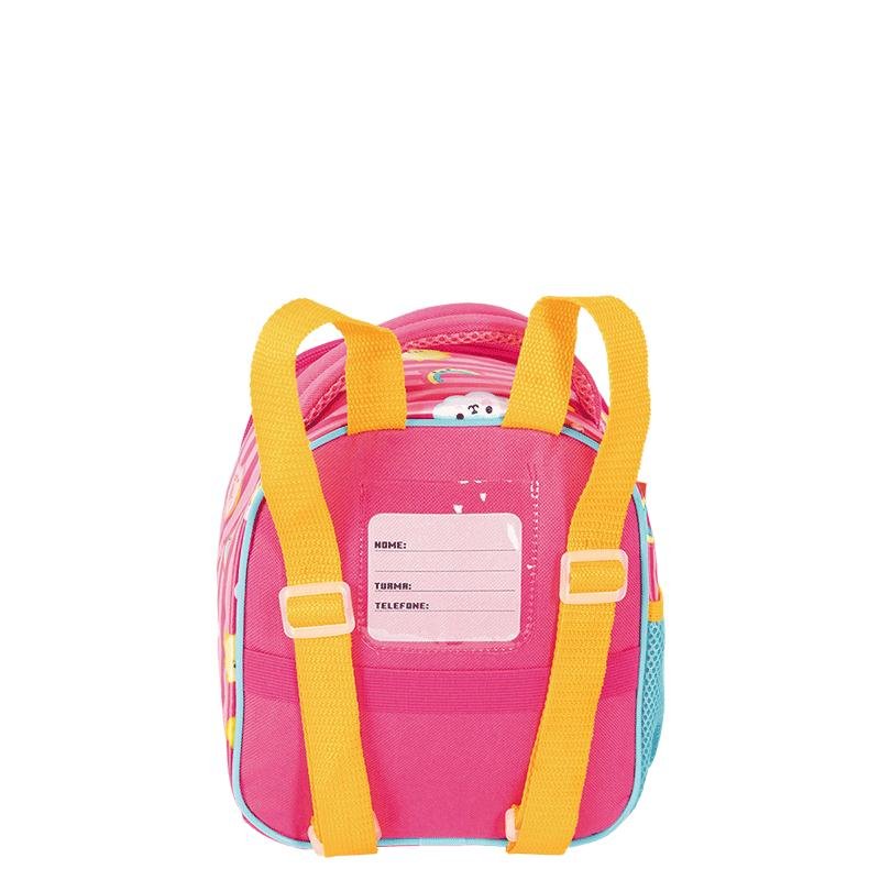 Lancheira Grande Gabby Friendship - Colorido Rosa 4