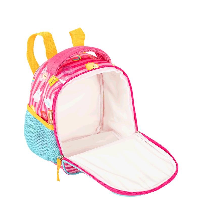 Lancheira Grande Gabby Friendship - Colorido Rosa 5