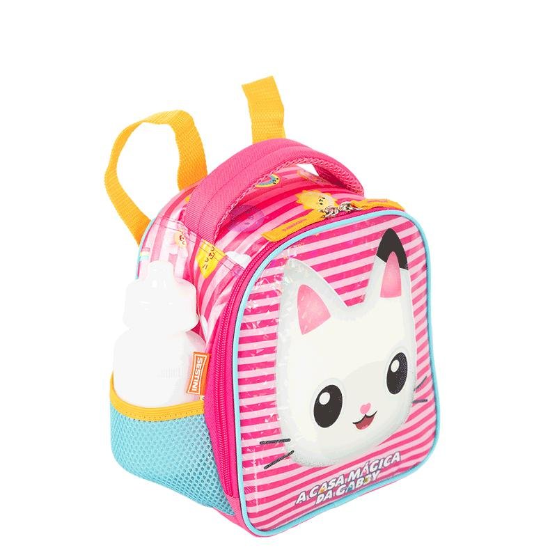 Lancheira Grande Gabby Friendship - Colorido Rosa 6